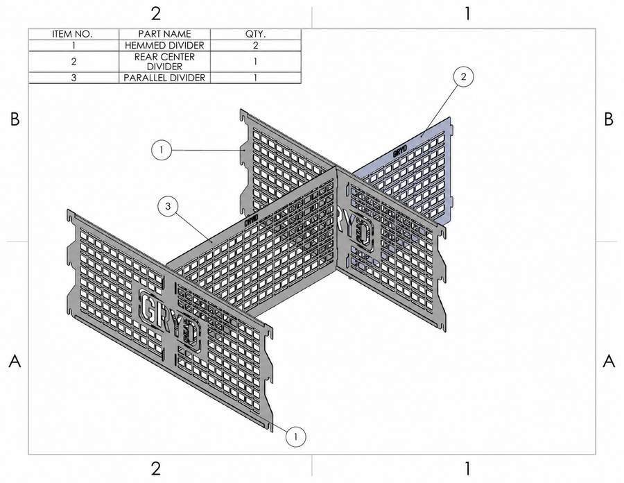 SKU C CAD rendering